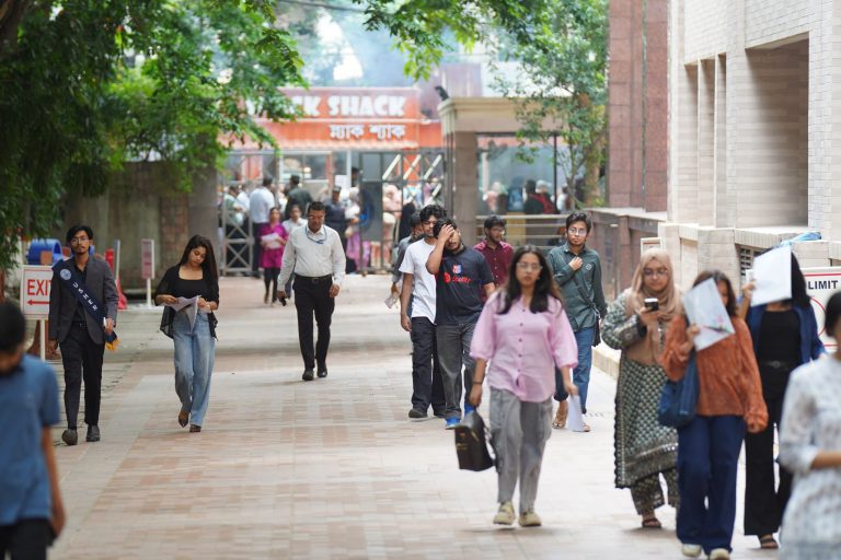 North South University conducted its Fall 2026 undergraduate admission test for nearly 7,500 applicants. Results will be published on the official NSU website later this week.